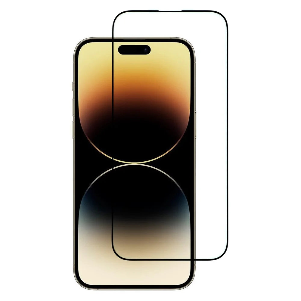 ITIETIE For iPhone 14 Pro Max Screen Protector 0.25mm High Aluminium-Silicon Glass Silk Printing Film - 1