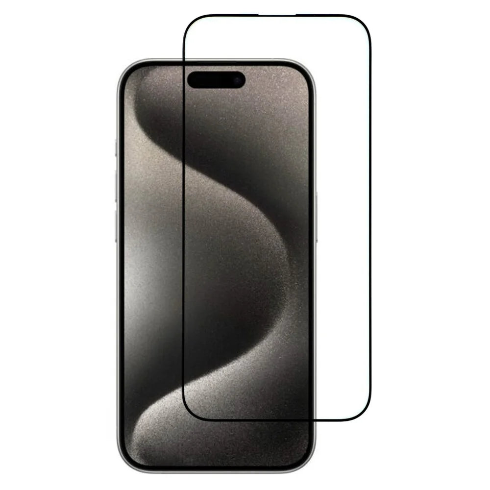 ITIETIE For iPhone 15 Pro Max Screen Protector 0.25mm High Aluminium-Silicon Glass Silk Printing Film - 1