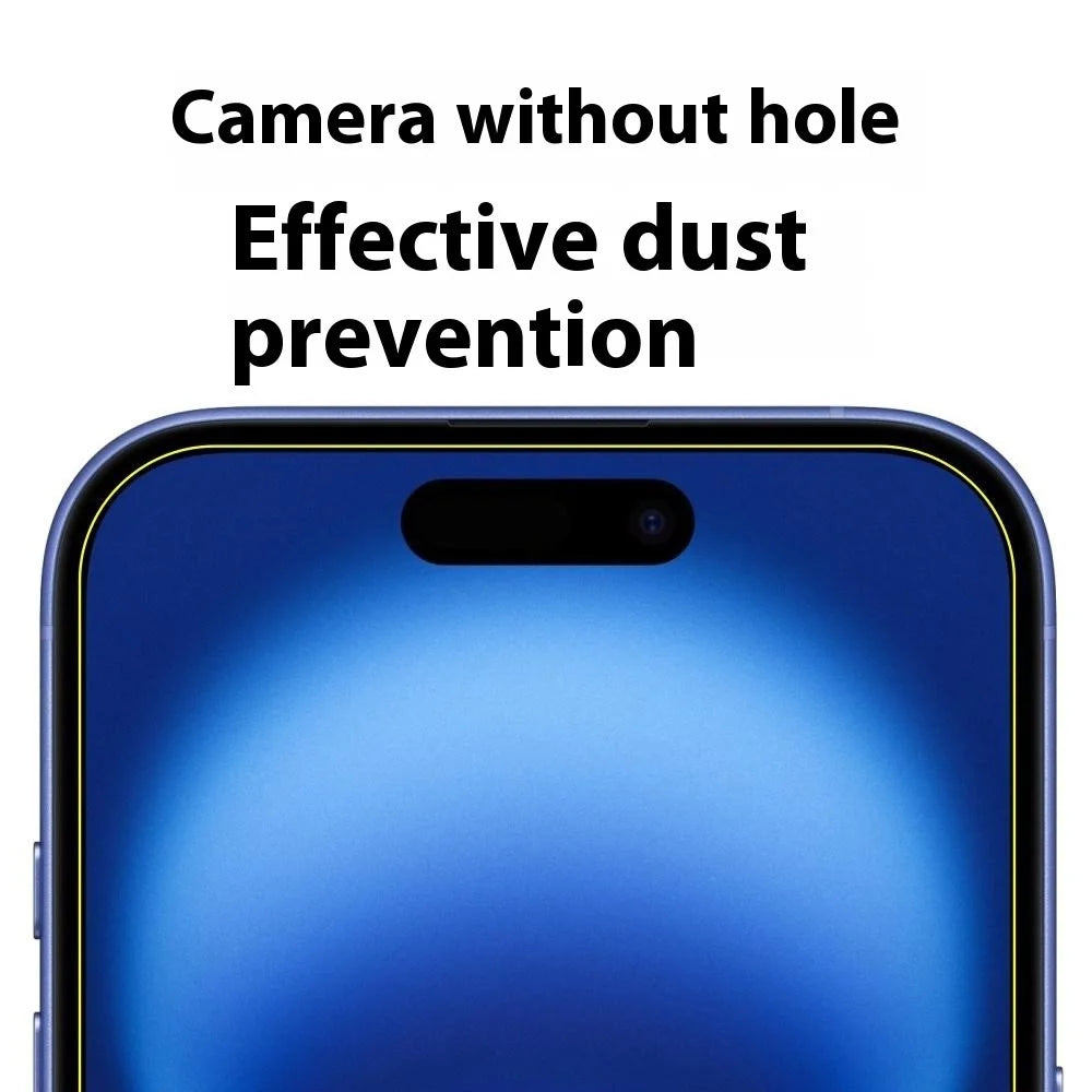 ITIETIE For iPhone Air Screen Protector 0.25mm High Aluminium-Silicon Glass Clear Film - 5