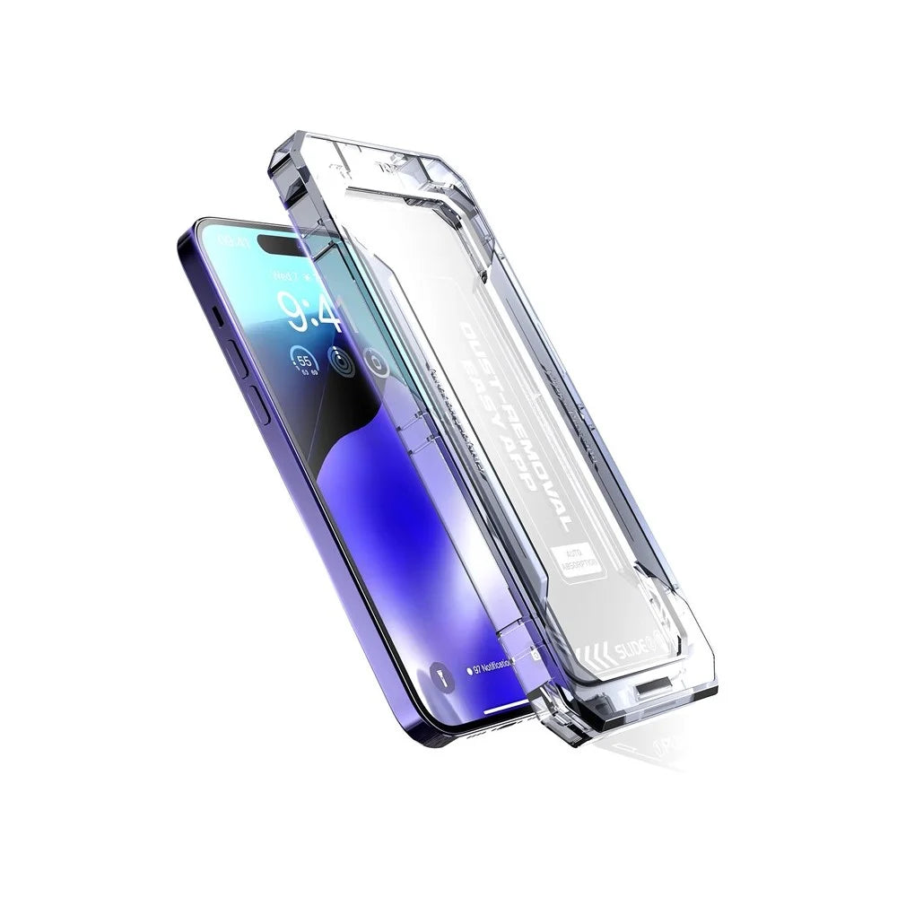 For iPhone Air Screen Protector Silk Printing Tempered Glass Film Dust-Free Protector - 3