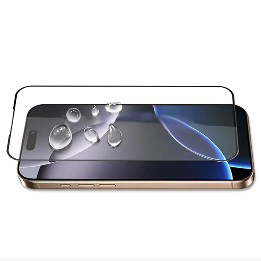 MOCOLO For iPhone 17 Pro Max Screen Protector 3D Curved Tempered Glass HD Clear Full Glue Film - 4