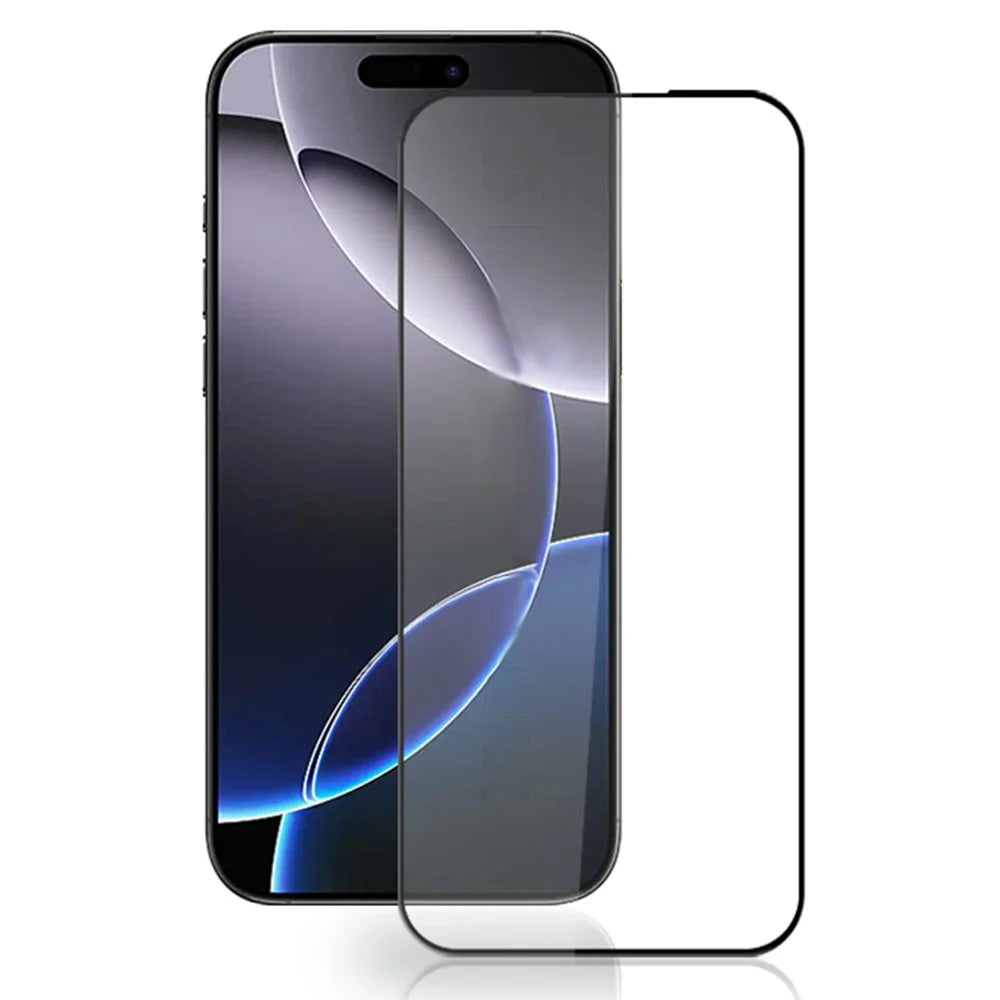 MOCOLO For iPhone 17 Pro Screen Protector 3D Curved Tempered Glass HD Clear Full Glue Film - 1