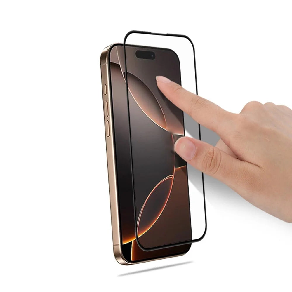 MOCOLO For iPhone 17 Screen Protector 3D Curved Tempered Glass HD Clear Full Glue Film - 3