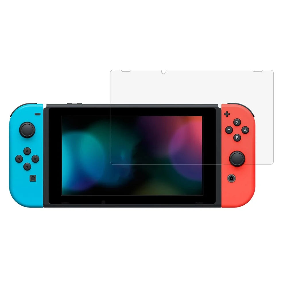For Nintendo Switch Screen Protector Straight Edges Matte Tempered Glass Film Anti Fingerprint - 1