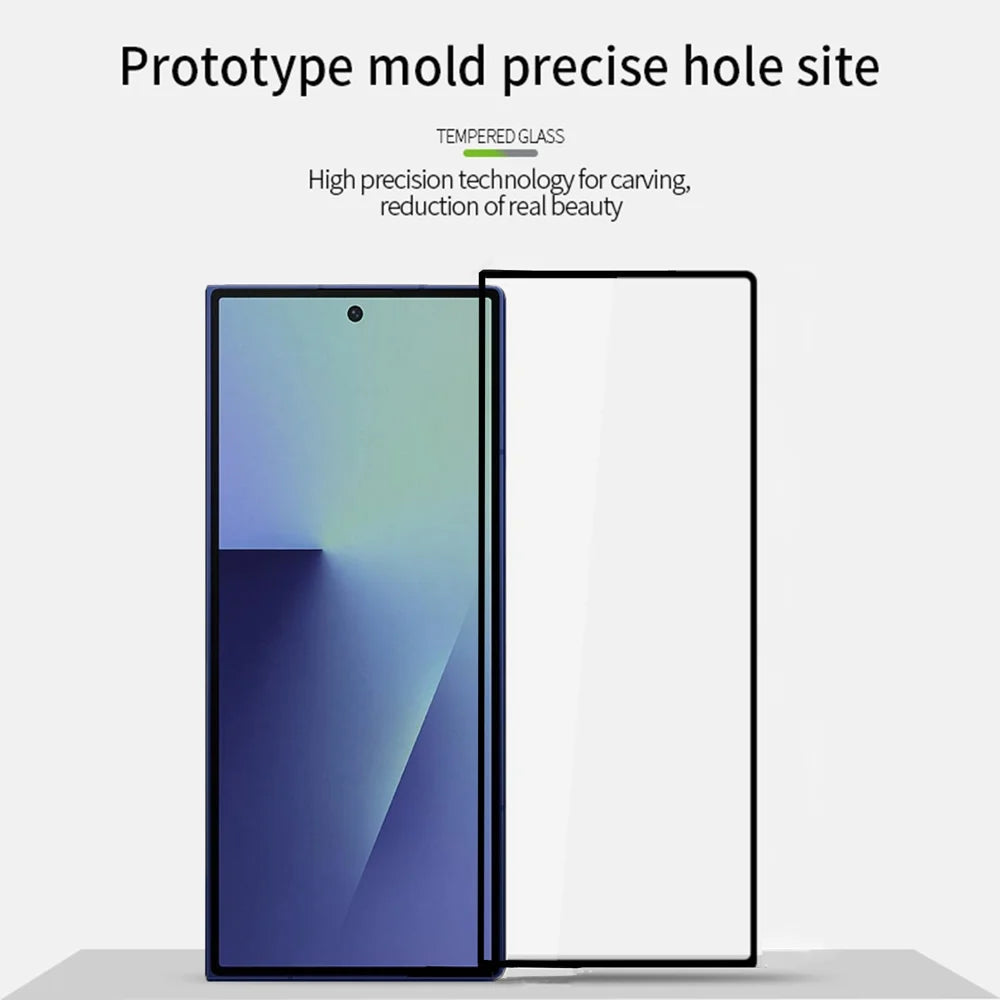 PINWUYO For Samsung Galaxy Z Fold7 5G Tempered Glass Film  JK Series-2 9H Full Screen Protector - Black - 3