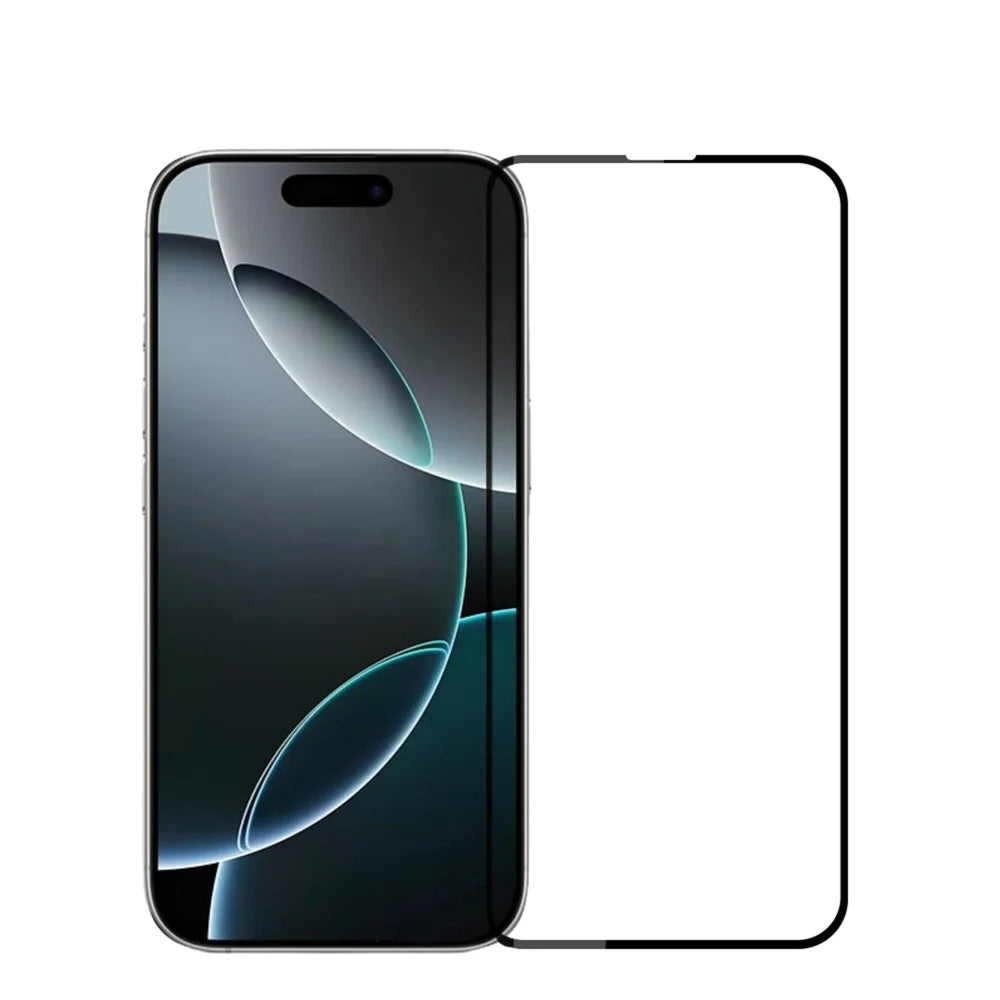 MOFI For iPhone 17 Pro Max Screen Protector  9H Full Glue Full Coverage High Aluminum-Silicon Glass Film -  Black - 1