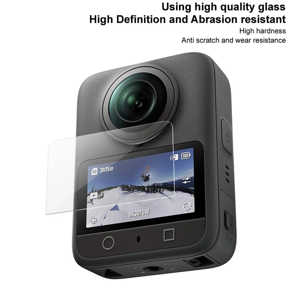IMAK H Series For DJI Osmo 360 Tempered Glass Film Action Camera Screen Protector - 4