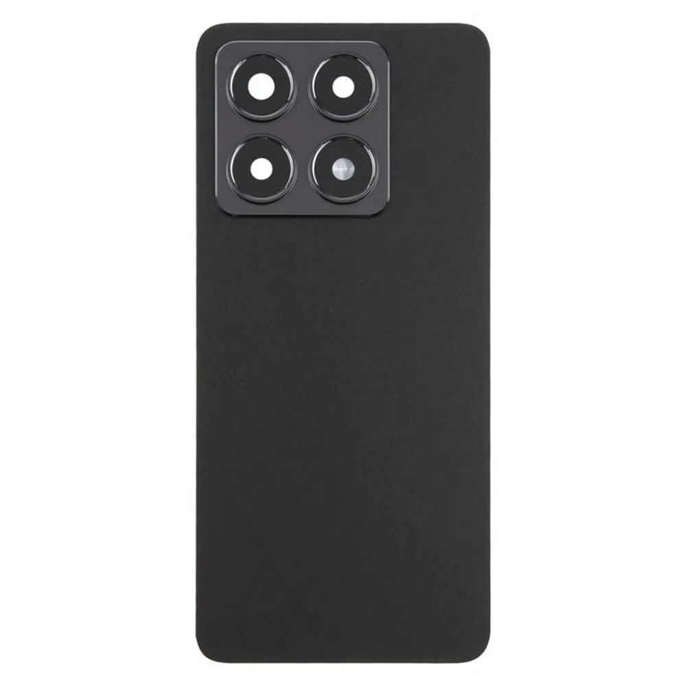 For Xiaomi 14T OEM Battery Housing Back Cover with Camera Ring Lens Cover Replacement - Black - 2