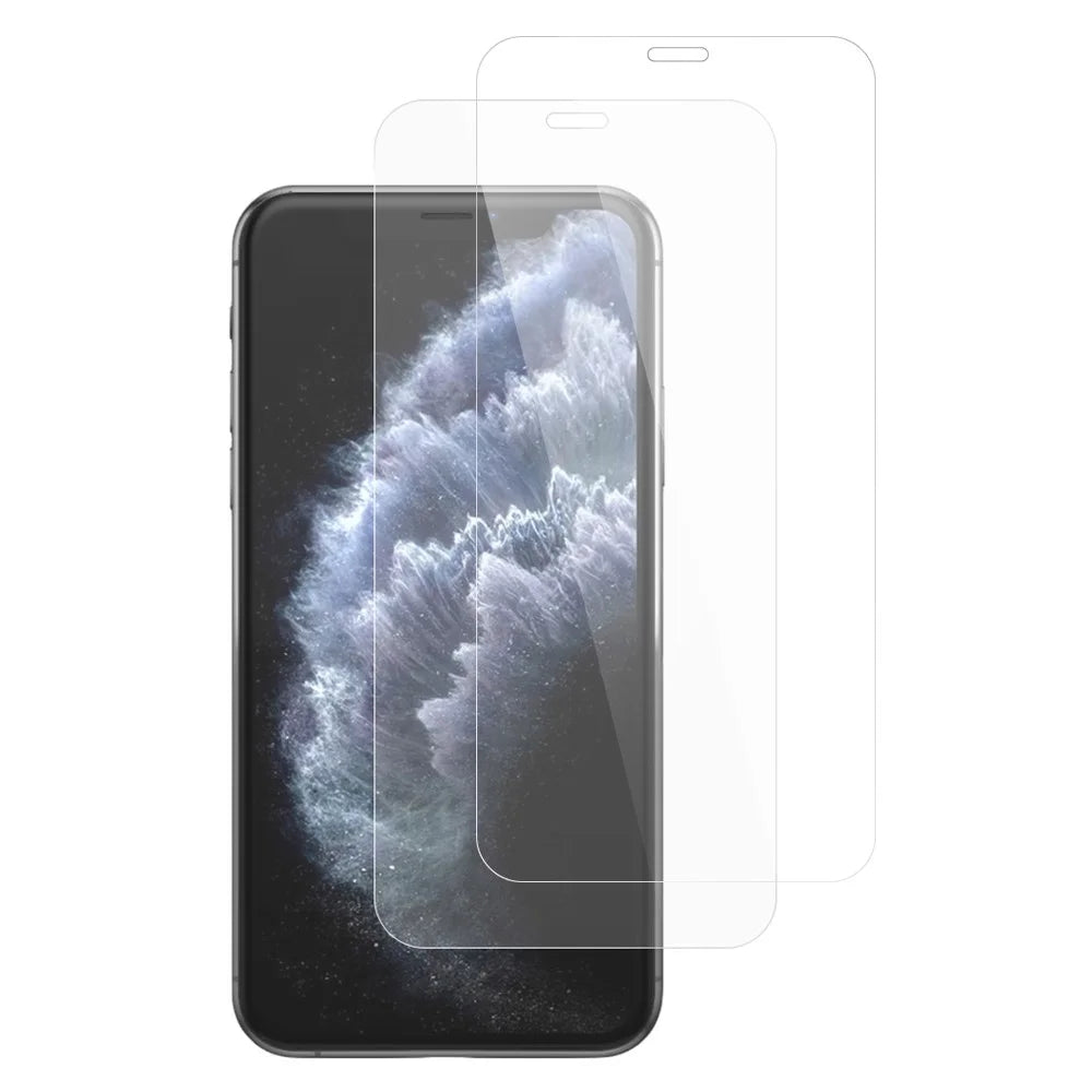 ITIETIE 2Pcs For iPhone 11 Pro Screen Protector 0.25mm High Aluminium-Silicon Glass Clear Film - 1