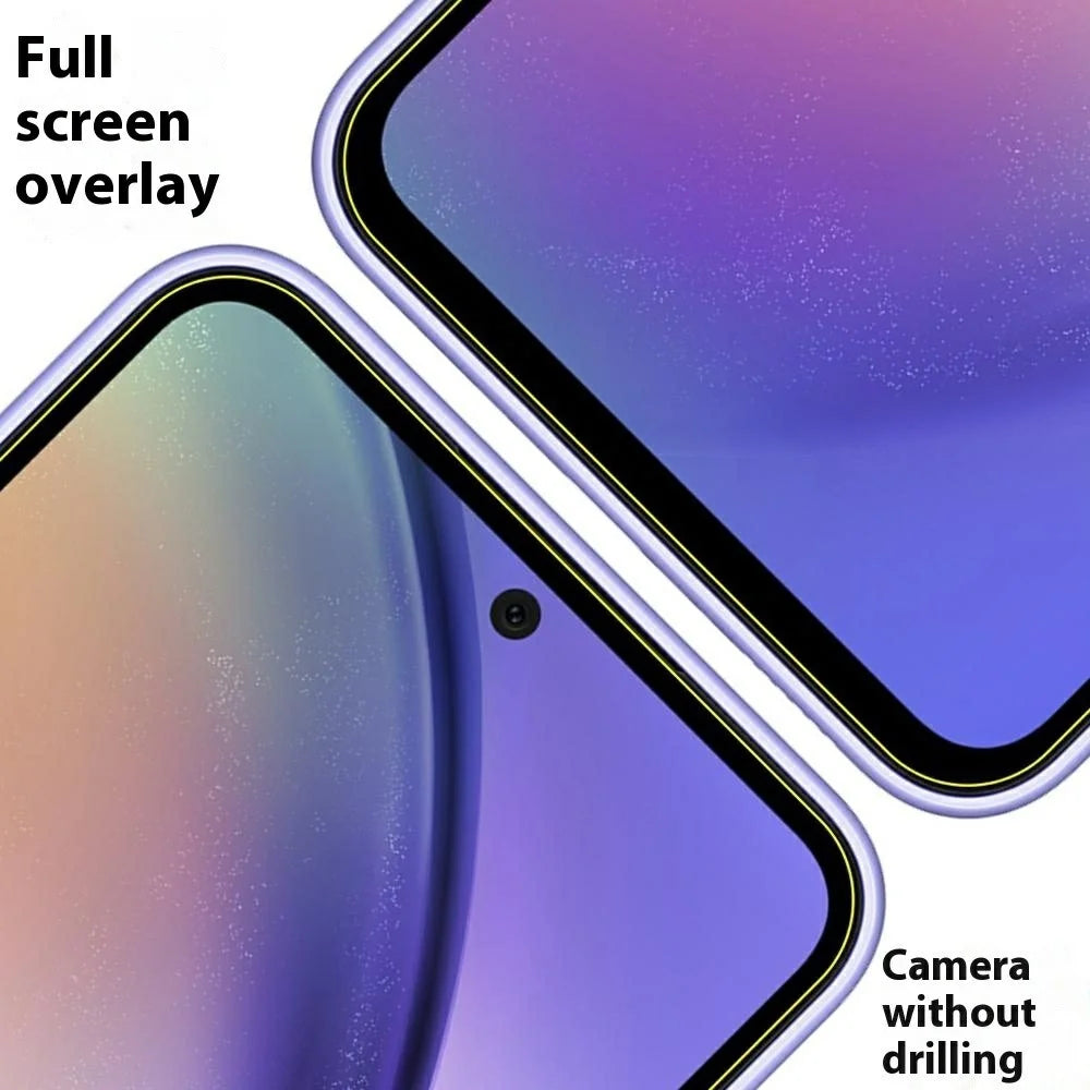 ITIETIE 2Pcs For Samsung Galaxy A54 5G / S23 FE Screen Protector 0.25mm High Aluminium-Silicon Glass Clear Film - 5