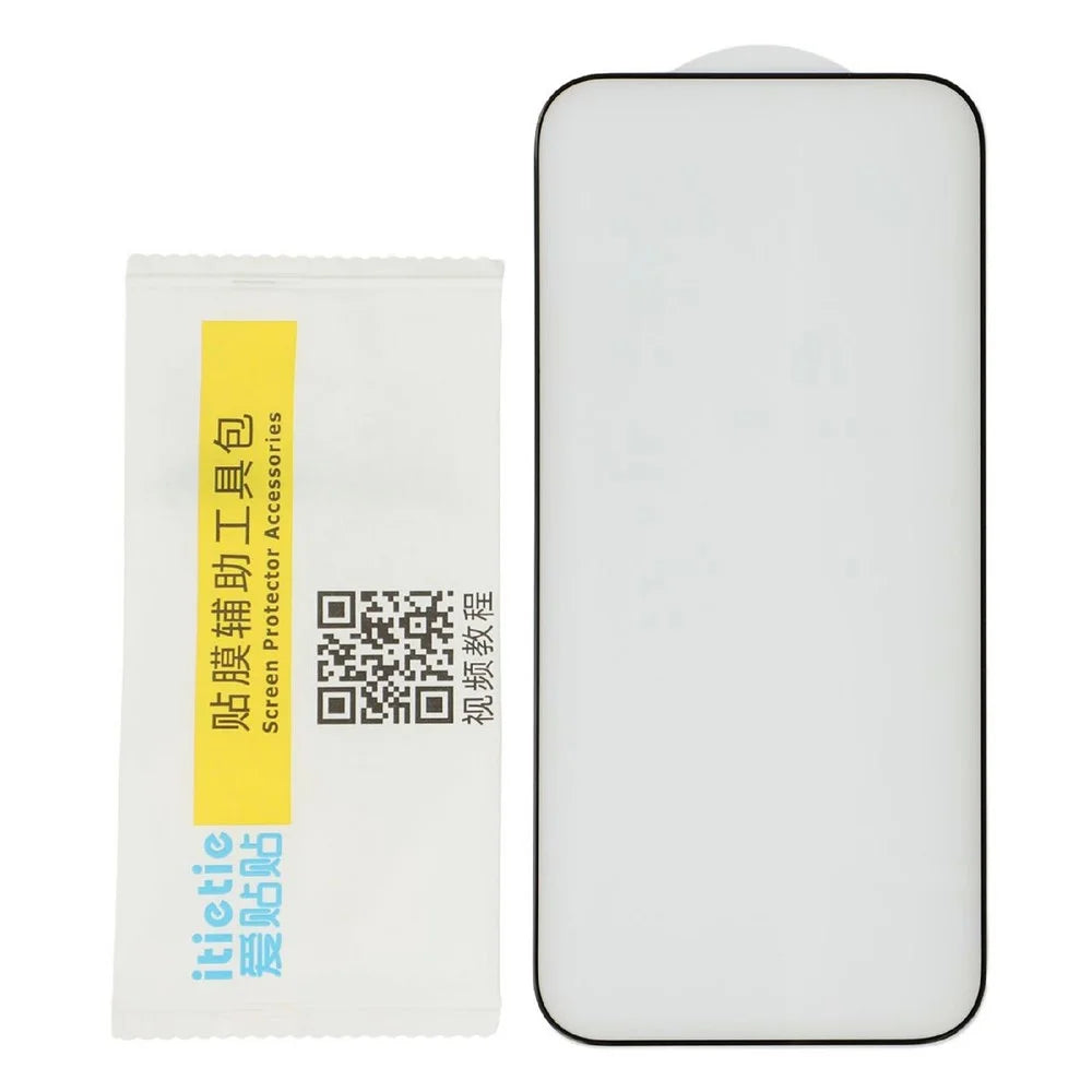 ITIETIE For Samsung Galaxy A16 5G 2PCS Tempered Glass 2.5mm High Aluminum Screen Protector Silk Printing Film - 3