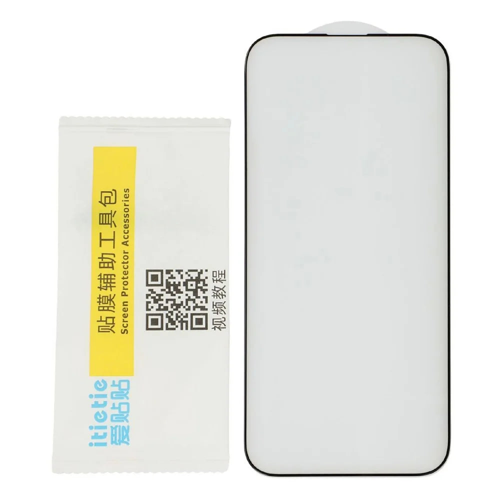ITIETIE For Samsung Galaxy A05 4G 2PCS Tempered Glass 2.5mm High Aluminum Screen Protector Silk Printing Film - 3
