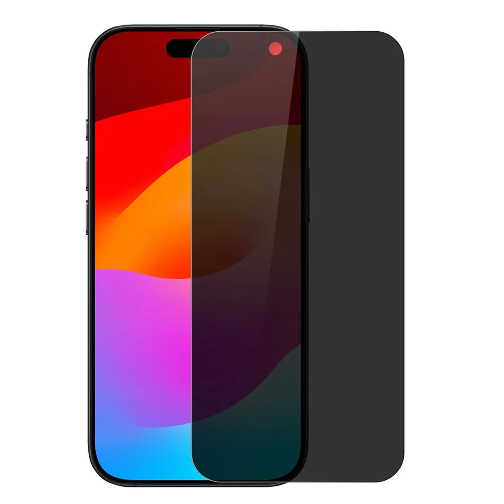 NORTHJO A+ For iPhone Air Anti-Spy Screen Protector 2.5D Arc 28 Degree 0.3mm HD Tempered Glass Film - 1