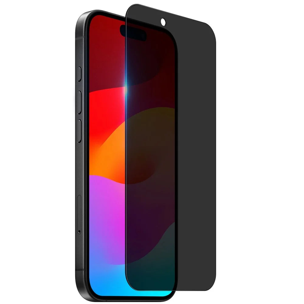 NORTHJO A+ For iPhone Air Anti-Spy Screen Protector 2.5D Arc 28 Degree 0.3mm HD Tempered Glass Film - 3