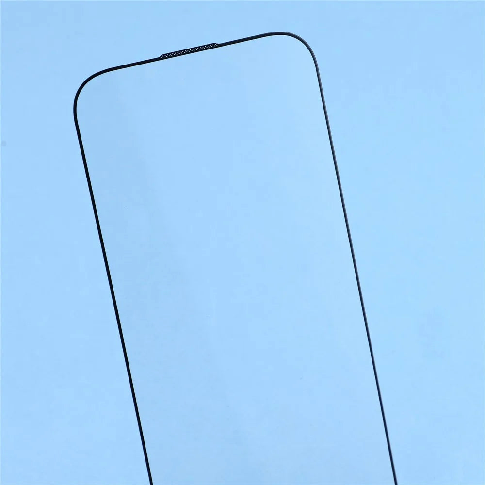 For iPhone 17 Screen Protector Silk Printing AF + AR Full Adhesive Tempered Glass Film with Dust Mesh - 5