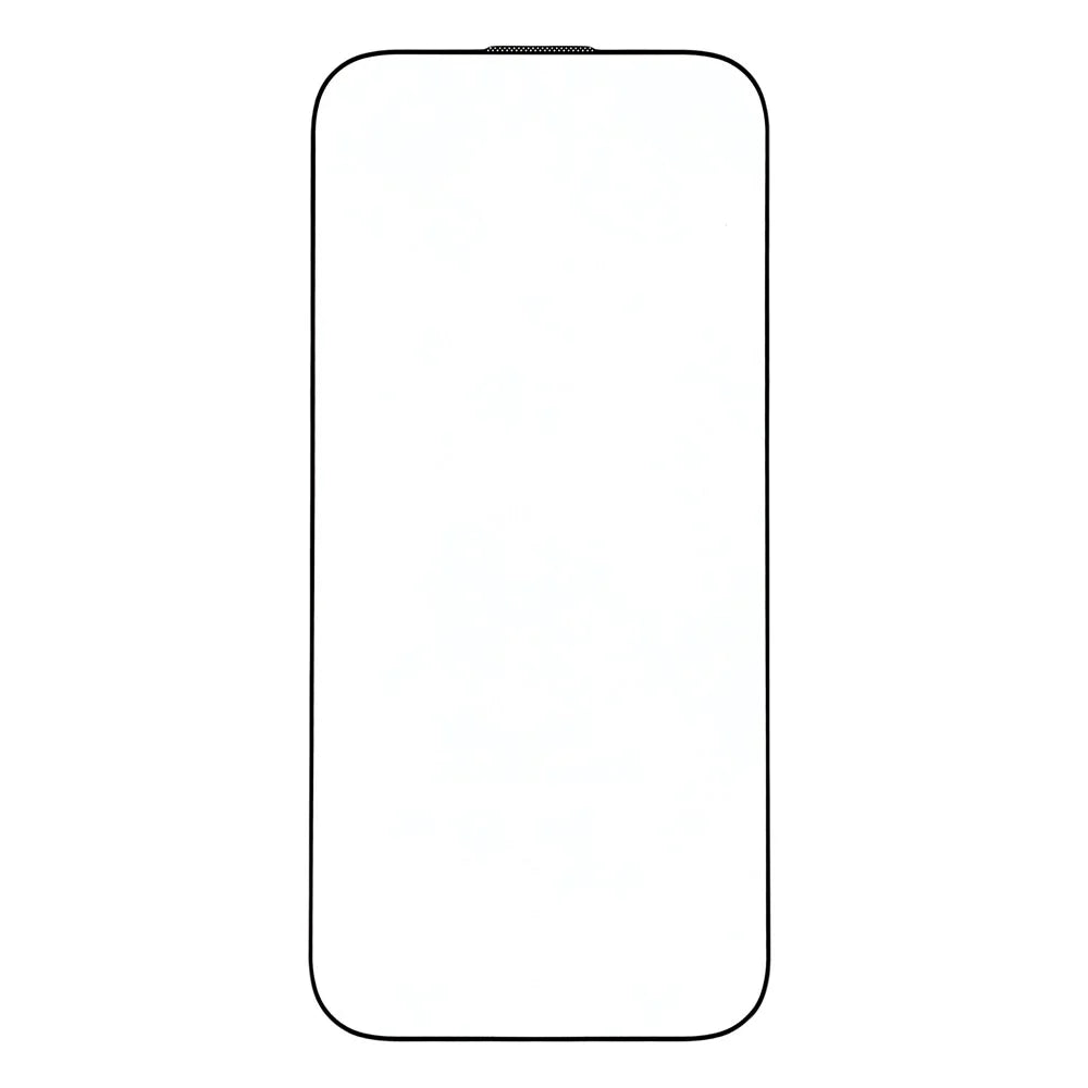 For iPhone Air Screen Protector Silk Printing AF + AR Full Adhesive Tempered Glass Film with Dust Mesh - 2
