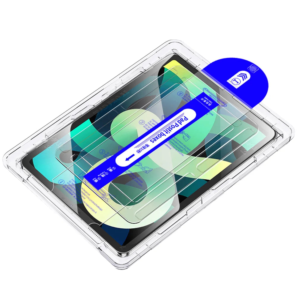 For iPad Air 13 (2026) / (2025) / (2024) Screen Protector Tempered Glass with Dust-Free Auto Alignment Applicator - Transparent - 1