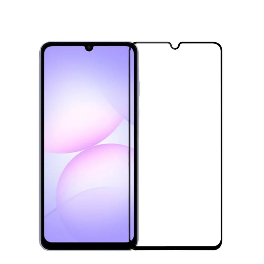 MOFI For Samsung Galaxy A07 4G Screen Protector  9H Full Glue Full Coverage High Aluminum-Silicon Glass Film - Black - 1
