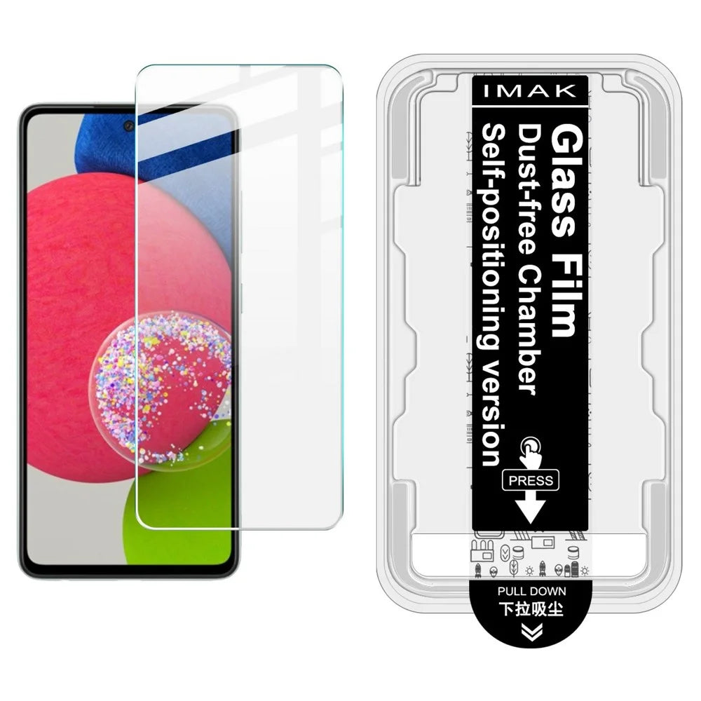 IMAK H Series Tempered Glass Film for Samsung Galaxy A52 4G / A52 5G / A52s 5G Screen Protector with Auto Dust-Remove Tool Kit (Fingerprint Unlock) - 1