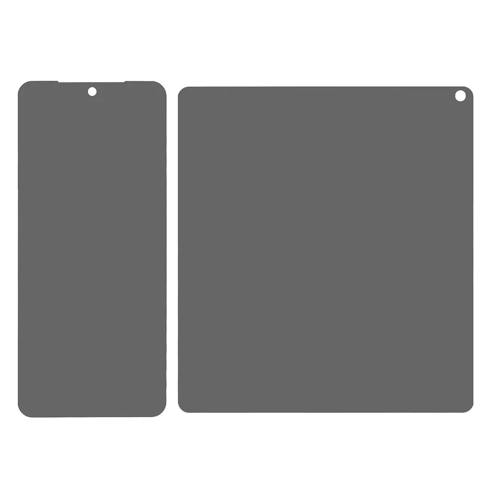For Google Pixel 10 Pro Fold Screen Protector Anti-Spy TPU Matte Screen Protective Hydrogel Film - Black - 2