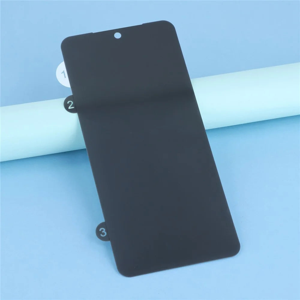 For Google Pixel 10 Pro Fold Screen Protector Anti-Spy TPU Matte Screen Protective Hydrogel Film - Black - 3