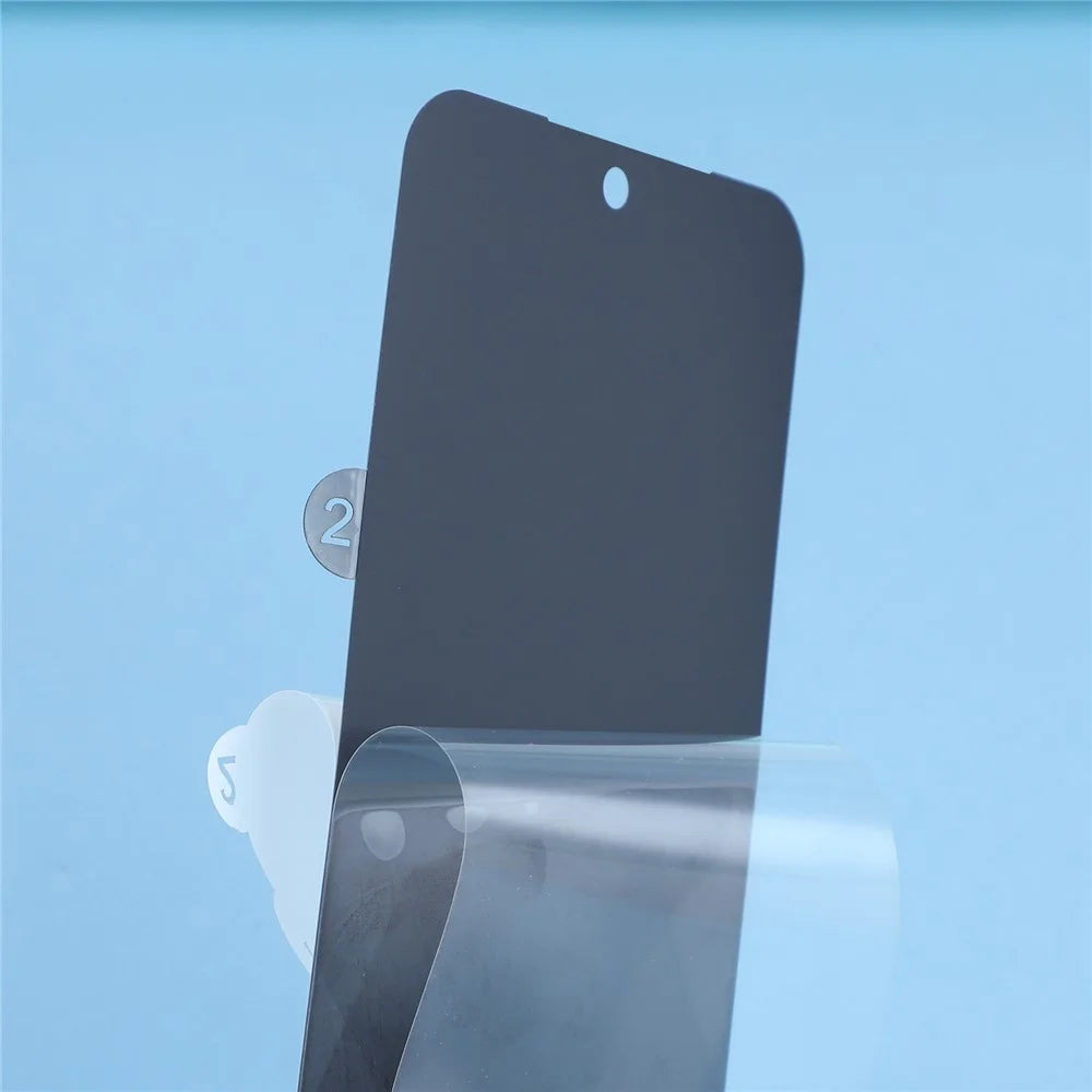 For Google Pixel 10 Pro Fold Screen Protector Anti-Spy TPU Matte Screen Protective Hydrogel Film - Black - 7