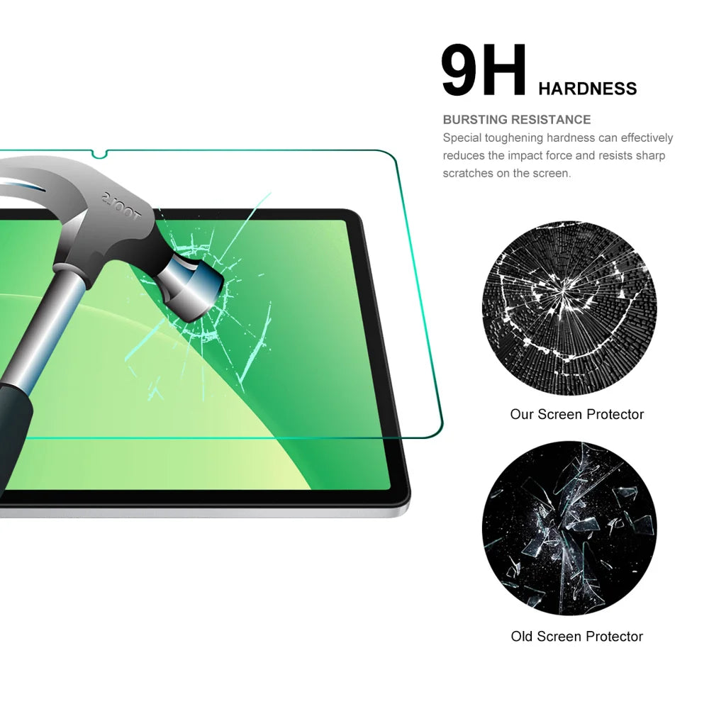 ENKAY HAT PRINCE For Oppo Pad SE Screen Protector   9H 2.5D 0.33mm High Aluminium-silicon Glass Film - Transparent - 4