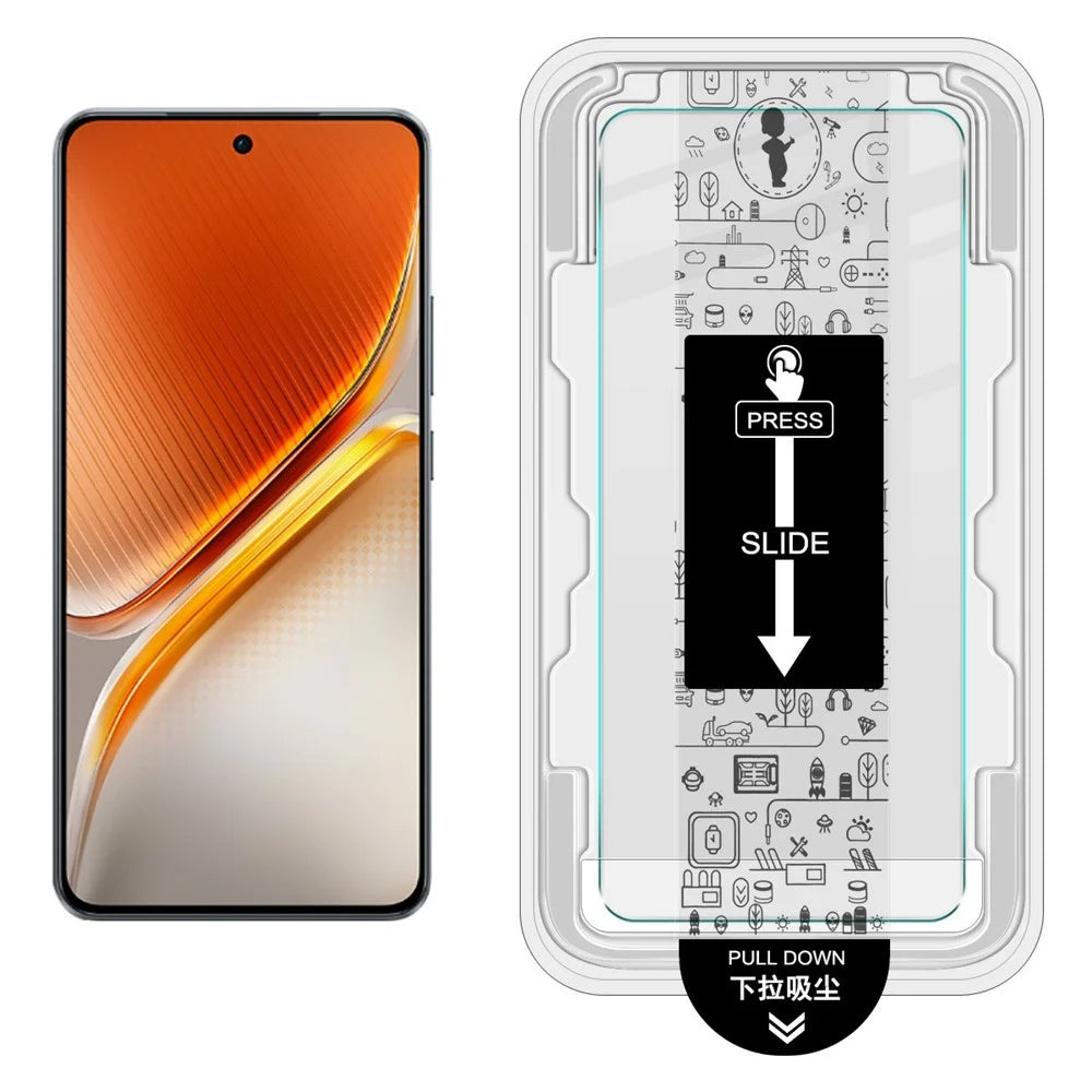 IMAK H Series For vivo iQOO Neo10 Pro 5G Tempered Glass Screen Protector Easy Installation Film with Auto Dust-Remove Tool Kit (Fingerprint Unlock) - 2