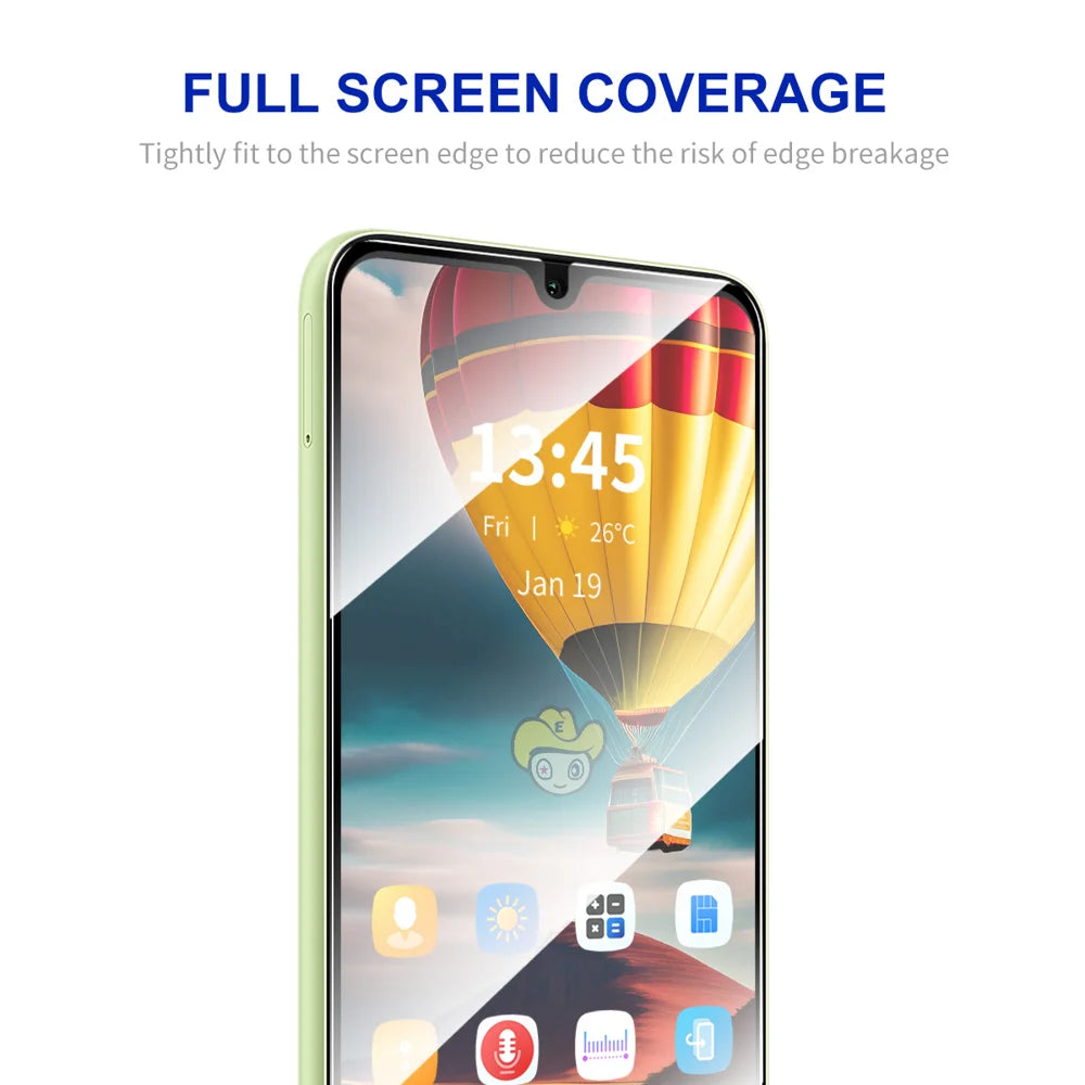 ENKAY HAT PRINCE For Samsung Galaxy A27 5G Screen Protector   9H Silk Printing 0.26mm Tempered Glass - Transparent - 2