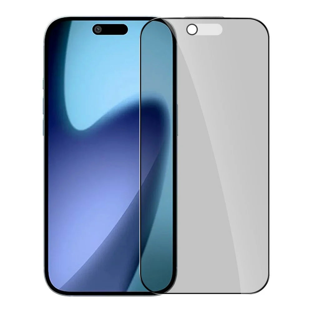 RURIHAI For iPhone Air Anti-Spy Privacy Screen Protector Matte Anti-Glare High Aluminium-silicon Glass Film - 1