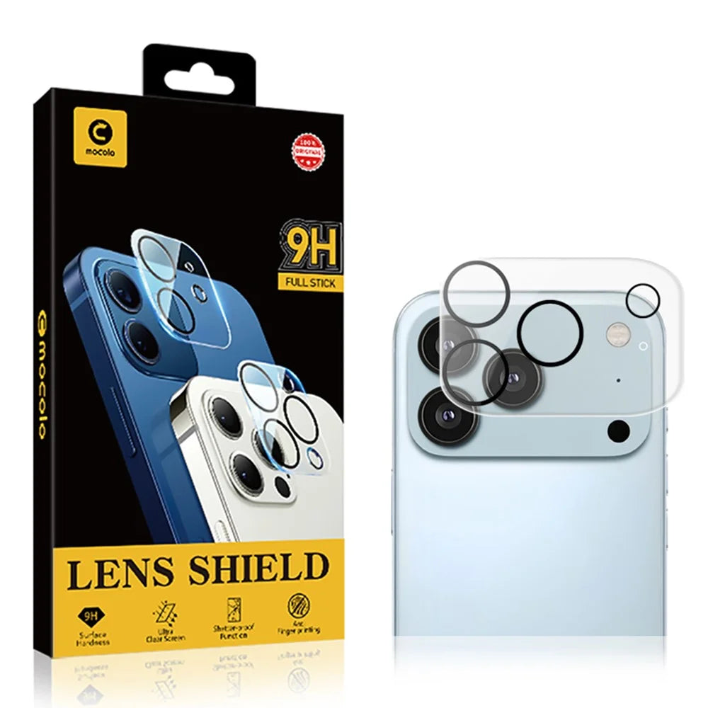 MOCOLO For iPhone 17 Pro Camera Lens Protector Silk Printing Tempered Glass Lens Film Night Circle Design - 6