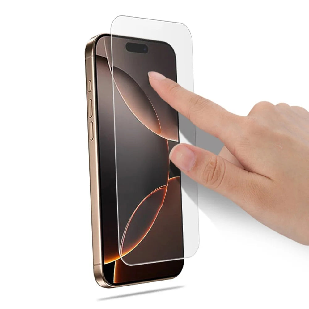 MOCOLO For iPhone 18 Pro / 17 Pro Screen Protector Anti-Shatter Tempered Glass Transparent Film - 3