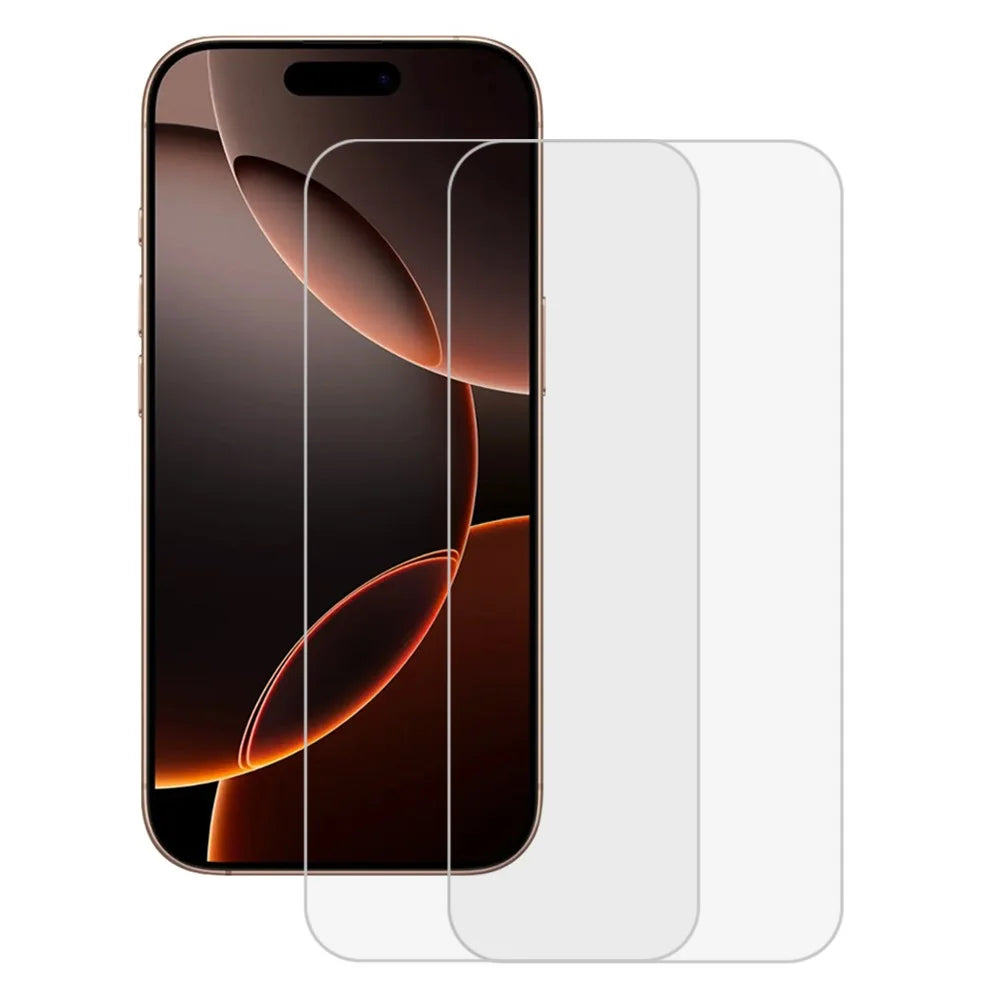 AMORUS 2Pcs For iPhone 18 Pro / 17 Pro Screen Protector HD Tempered Glass Film Anti-Scratch - 1