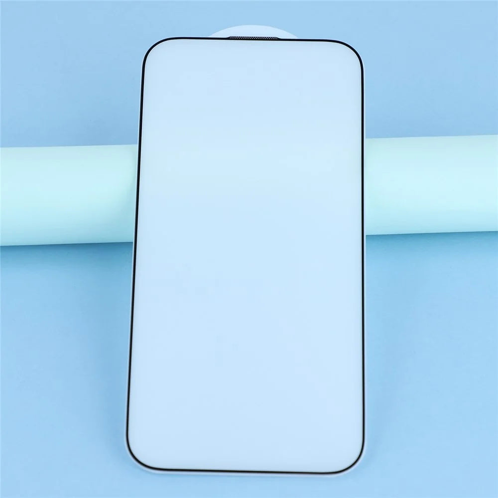 For iPhone 17 Screen Protector Anti Fingerprint Matte Tempered Glass Film Silk Printing with Dust Mesh - 3
