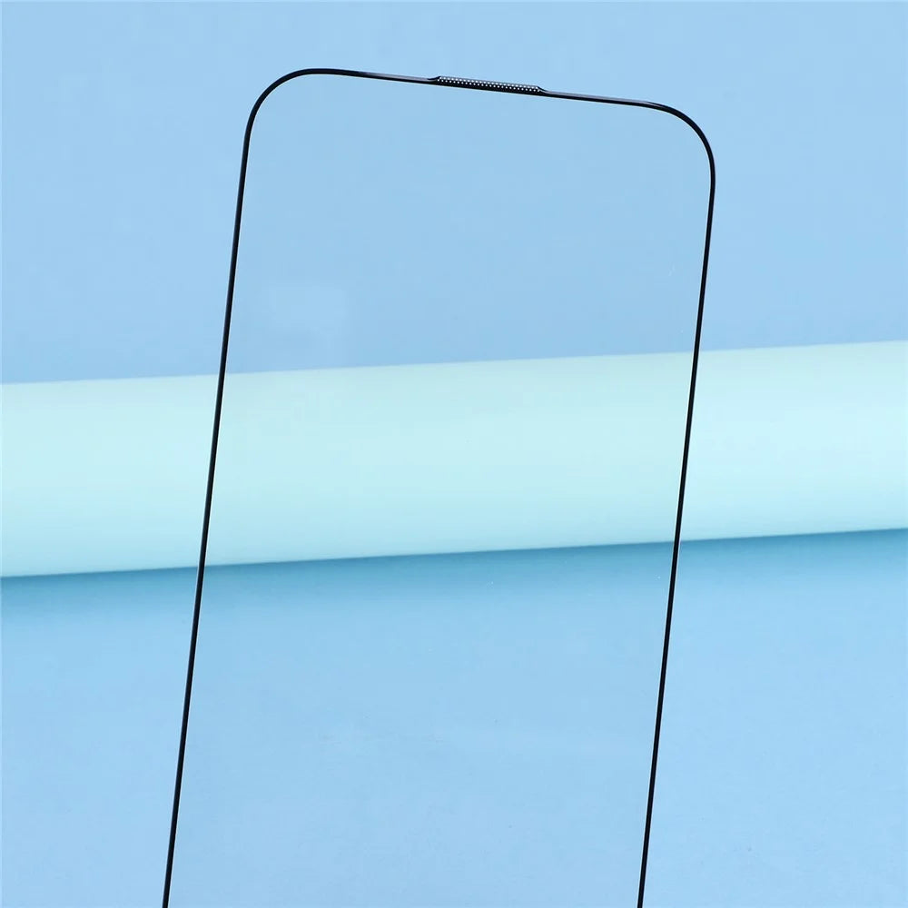 For iPhone 17 Screen Protector Anti Fingerprint Matte Tempered Glass Film Silk Printing with Dust Mesh - 4