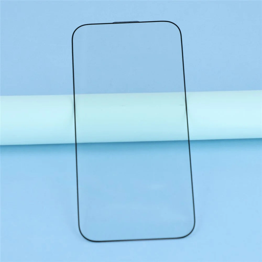 For iPhone Air Screen Protector Silk Printing Full Cover Full Glue Tempered Glass Film with Dust Mesh - 5