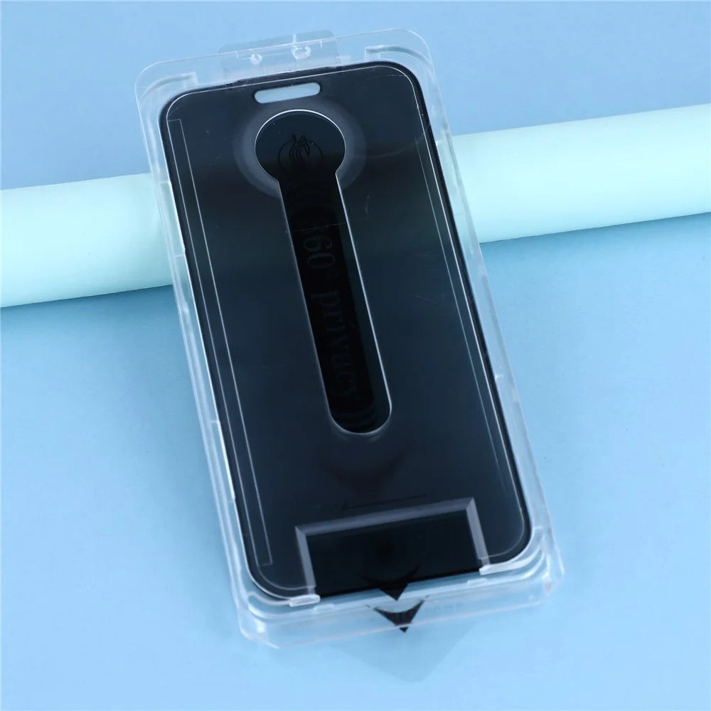 For iPhone Air Anti Spy Privacy Screen Protector High Aluminium-silicon Glass Film with Easy Installation Tool - 4