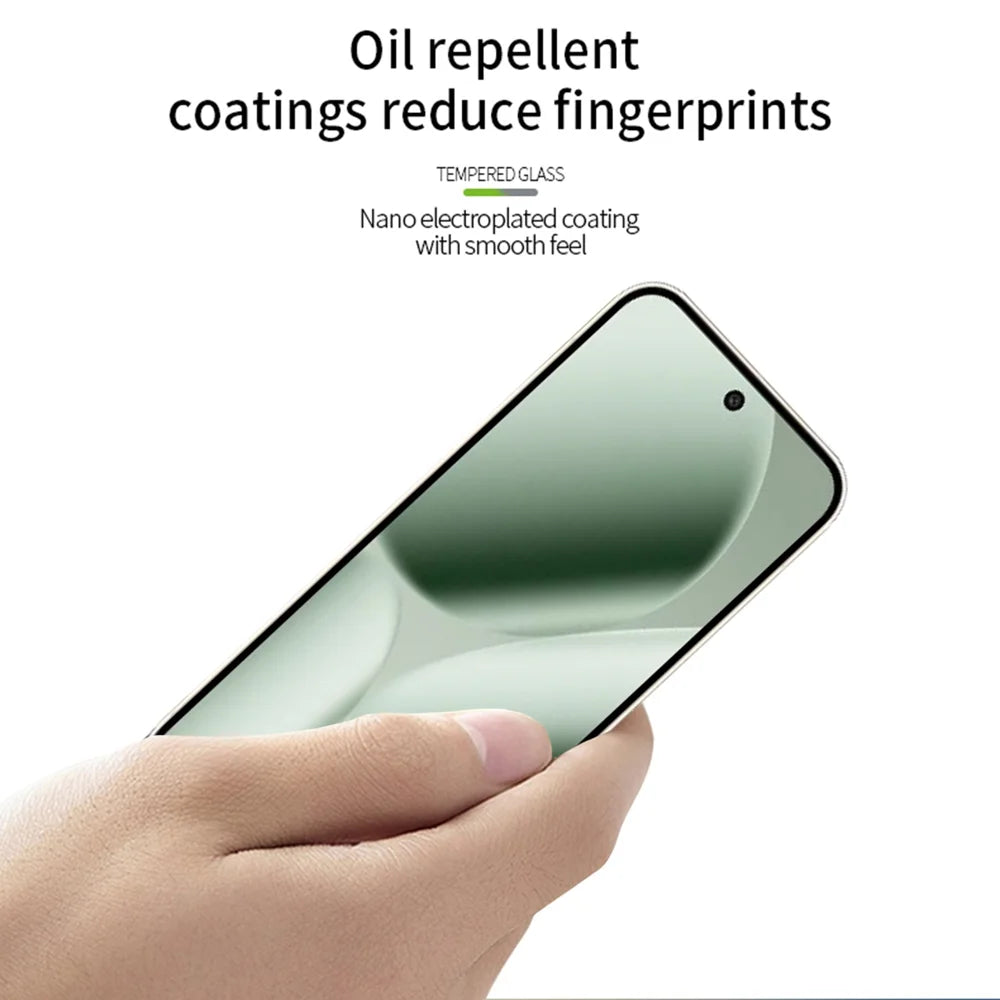 MOFI For Google Pixel 10 Pro XL Screen Protector  9H Full Glue Full Coverage High Aluminum-Silicon Glass Film - Black - 4