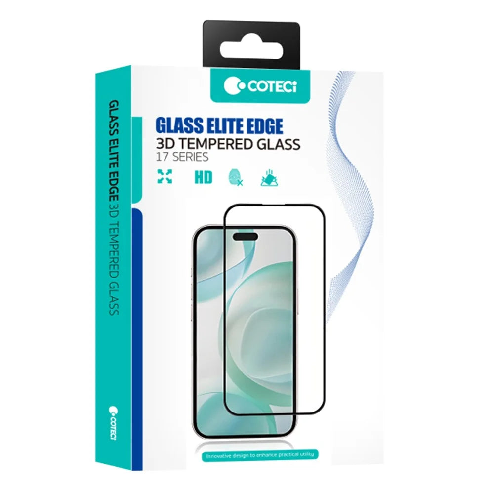 COTECI For iPhone Air Full Screen Protector HD Silk Printing Anti Spy Tempered Glass Film - 6