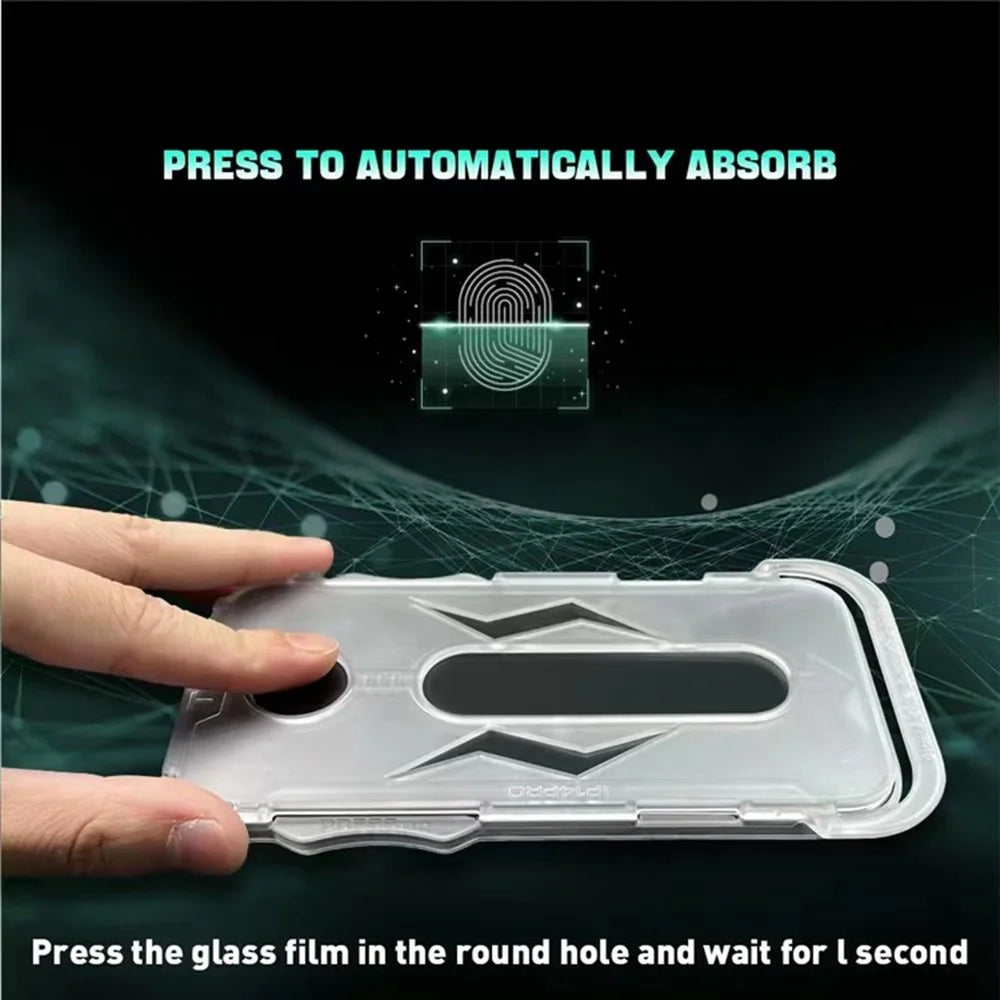 JRNLT For iPhone Air Screen Protector 28 Degree Anti Spy Tempered Glass Film with Installation Tool - 4