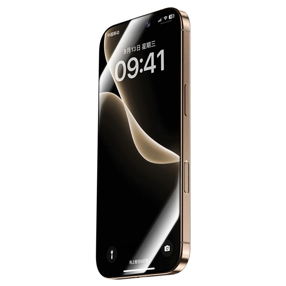 BENKS For iPhone 17 / 16 Pro HD Clear Screen Protector Hot Bending Full Glue Corning Gorilla Glass Film - 1