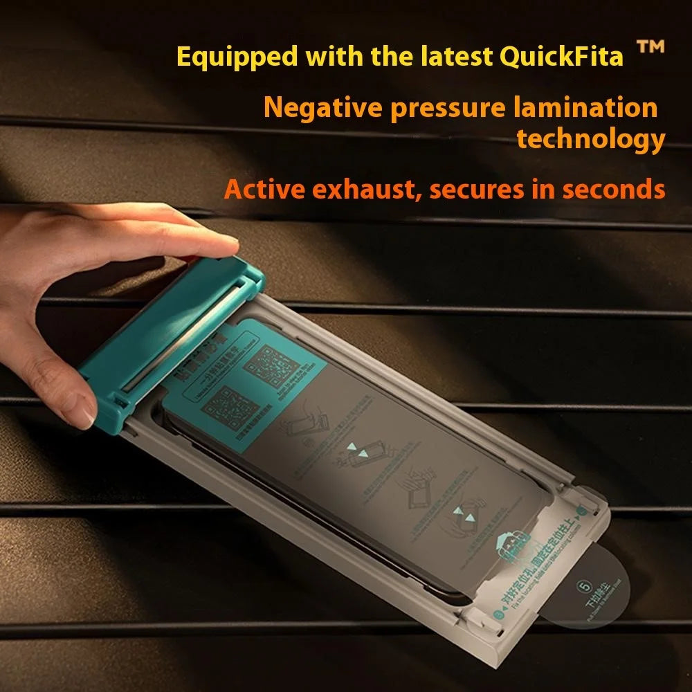 BENKS For iPhone 17 Pro HD Clear Screen Protector Hot Bending Full Glue Corning Gorilla Glass Film - 4
