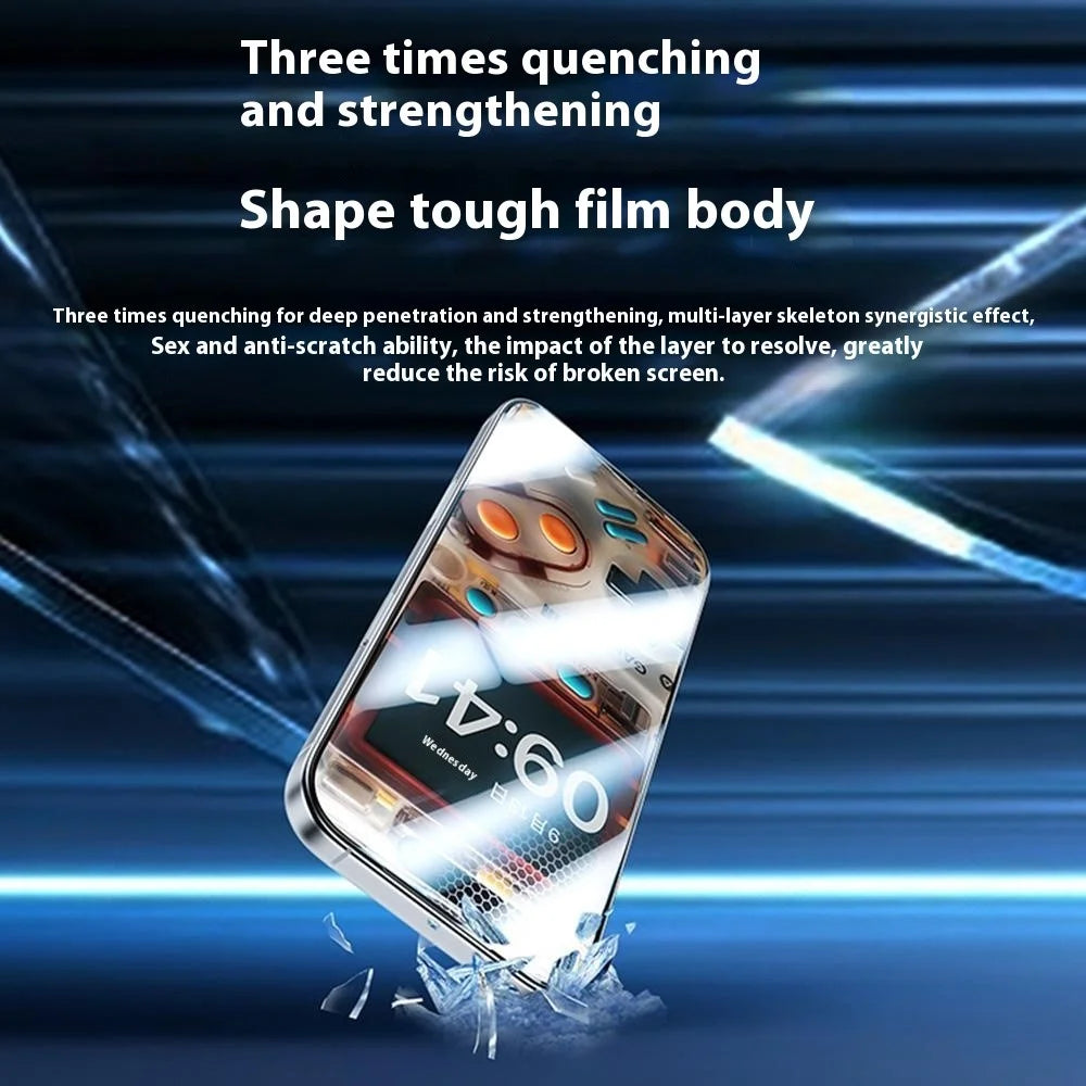 BENKS For iPhone 17 Pro Max / 16 Pro Max High Aluminium-silicon Glass Screen Protector AG Nano Frosted Film - 7