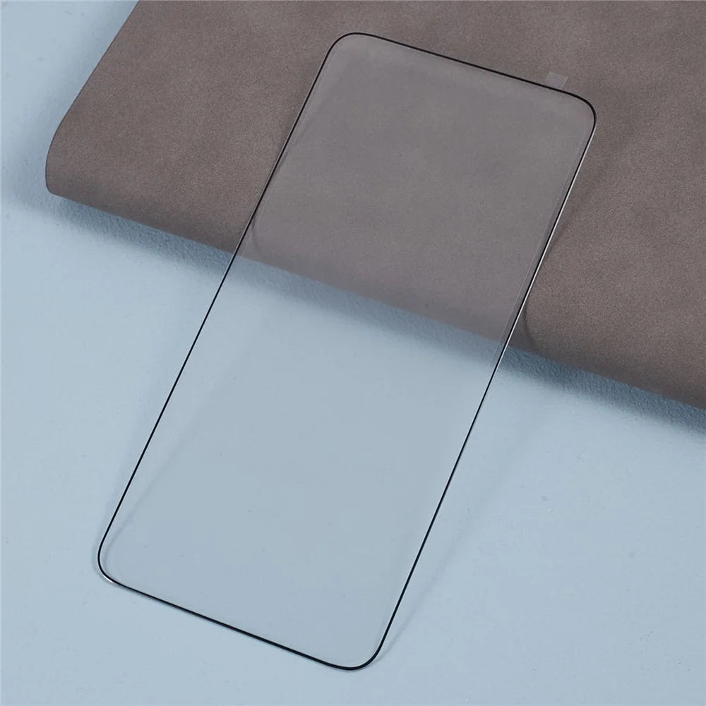 For Realme 15 Pro 5G Screen Protector Side Glue Silk Printing Tempered Glass Film Support Fingerprint Unlock - 3