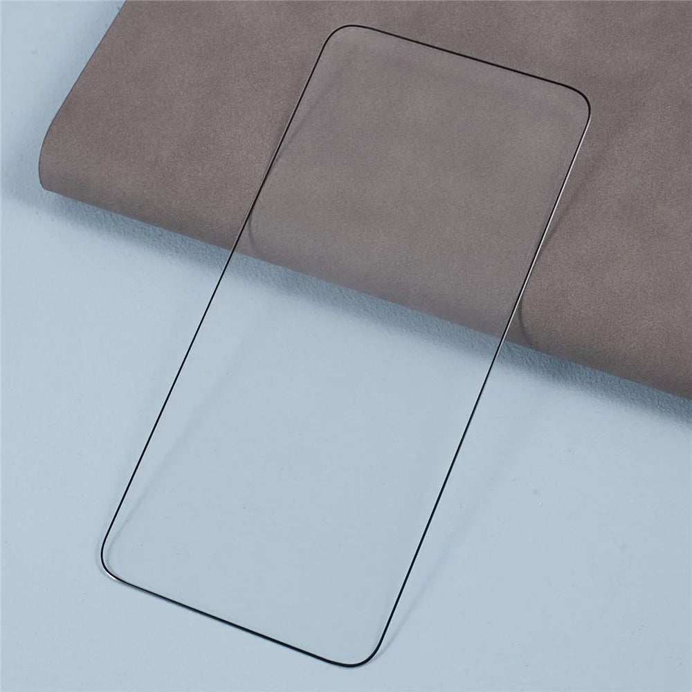 For Realme 15 Pro 5G Screen Protector Side Glue Silk Printing Tempered Glass Film Support Fingerprint Unlock - 4