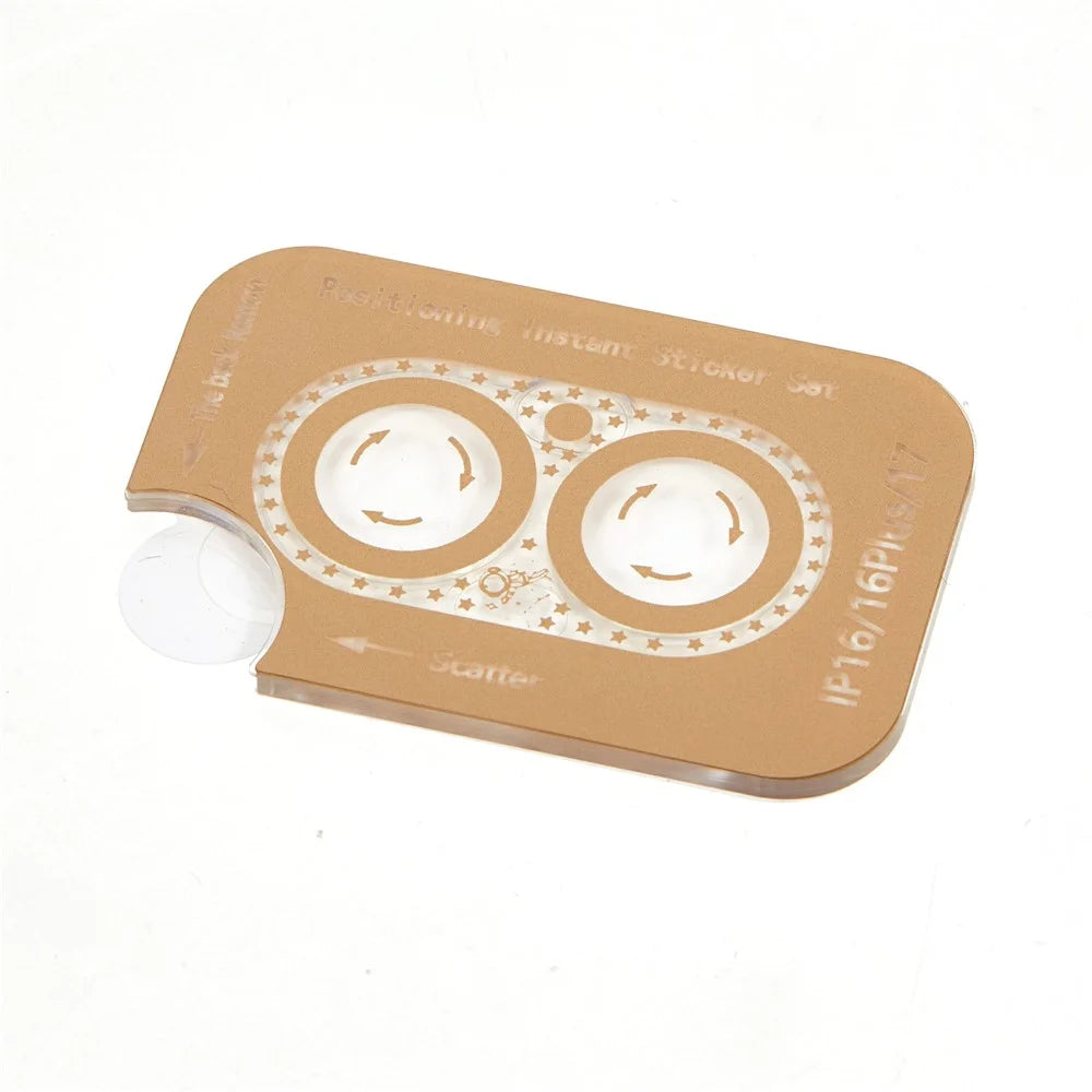 For iPhone 17 Camera Lens Protector Tempered Glass Lens Film with Base Protection - 3