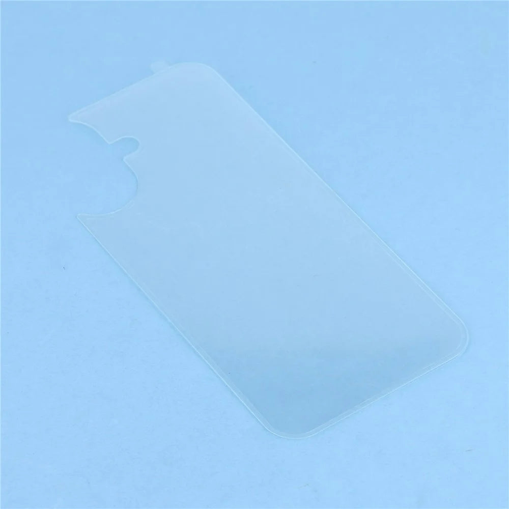 For iPhone 17 Back Screen Protector Clear Explosion-Proof Phone Rear Tempered Glass Film (Side Glue) - 4
