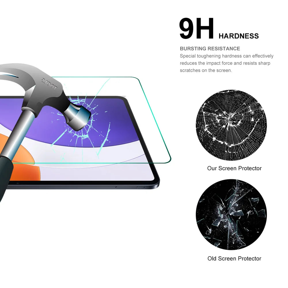 ENKAY HAT PRINCE For Motorola Moto Pad 60 Pro 2Pcs Screen Protector   9H 2.5D 0.33mm High Aluminium-silicon Glass Film - Transparent - 4