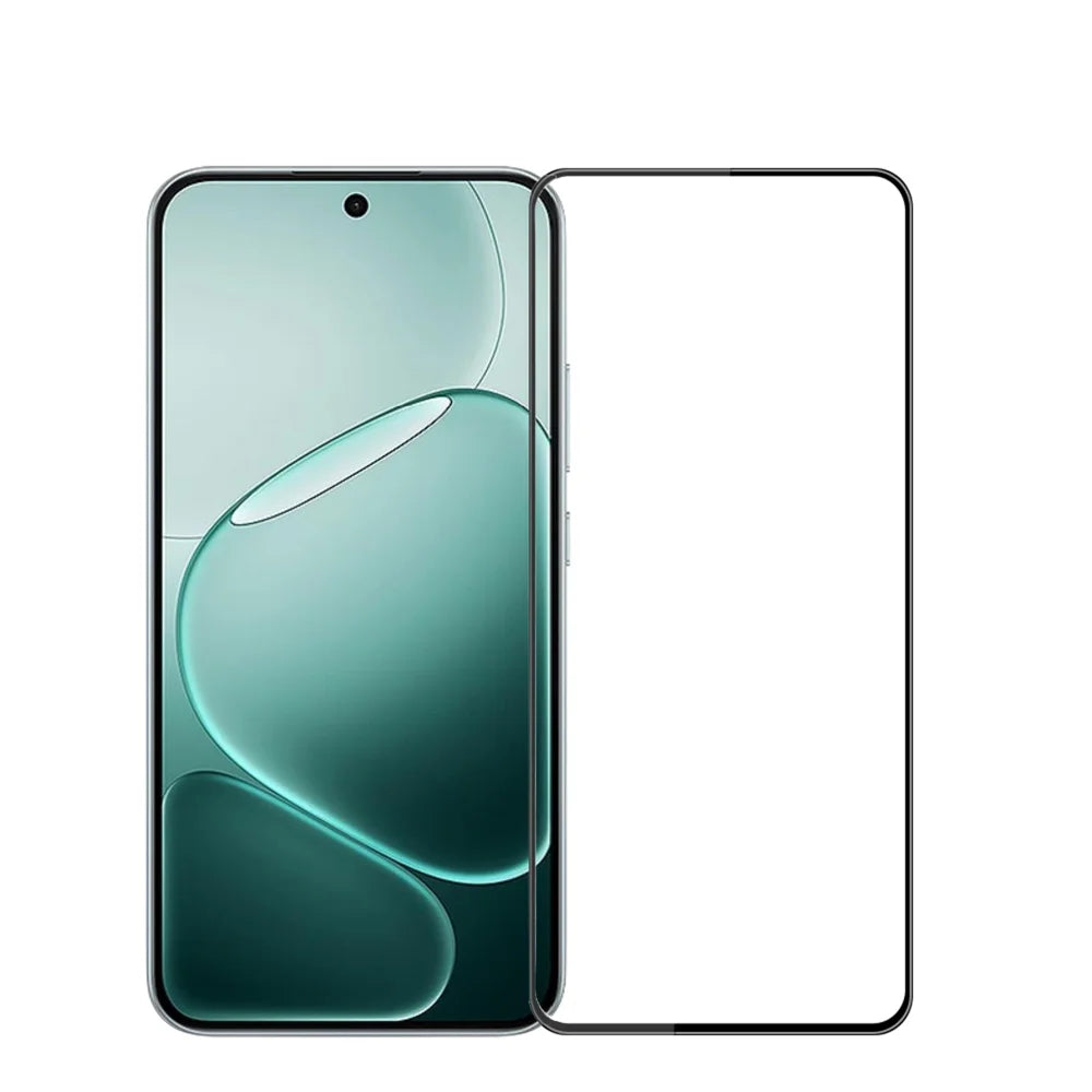 PINWUYO For Oppo A6 Pro 5G Tempered Glass Film  Explosion-proof 9H 3D Full Screen Protector - Black - 1