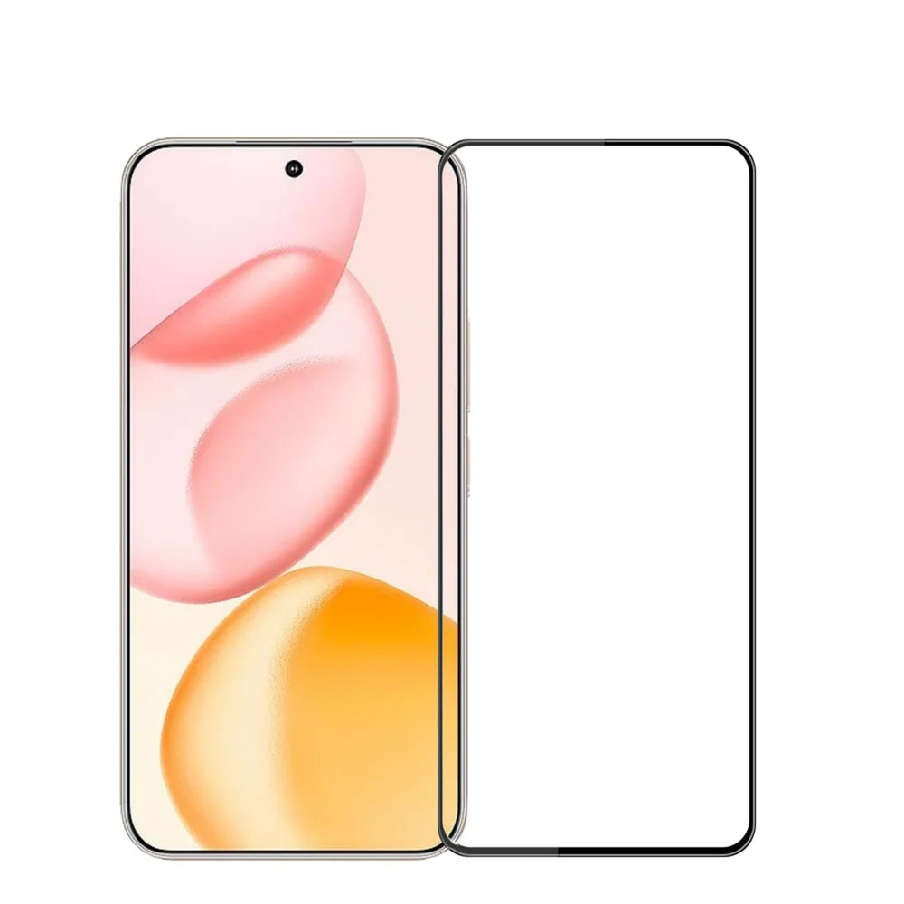 PINWUYO For Huawei Pura 80 Tempered Glass Film  Explosion-proof 9H 3D Full Screen Protector - Black - 1